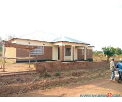 Unfinished three bed room house for sale in Zomba
